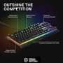 SteelSeries Apex 3 Tenkeyless RGB Wired Gaming Keyboard Black