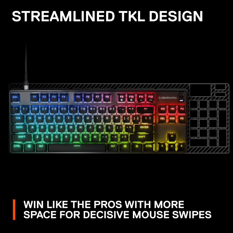 SteelSeries Apex 9 TKL Wired Mechanical Gaming Keyboard
