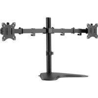 Equip 17"-32" Economy Dual Monitor Tabletop Stand