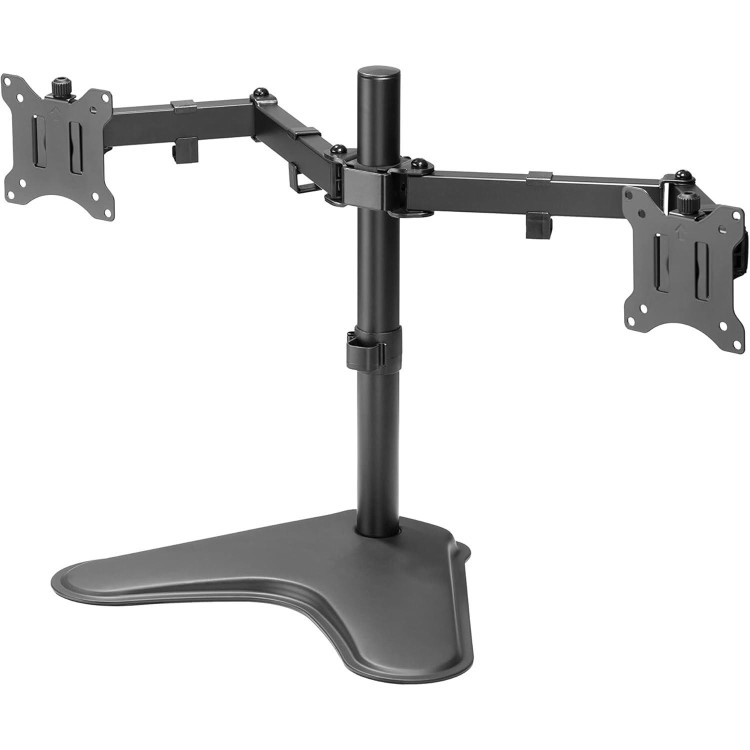 Equip 17"-32" Economy Dual Monitor Tabletop Stand