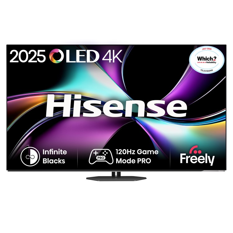 Hisense A85QTUK 65 inch Smart 4K Ultra HD Mini-LED TV