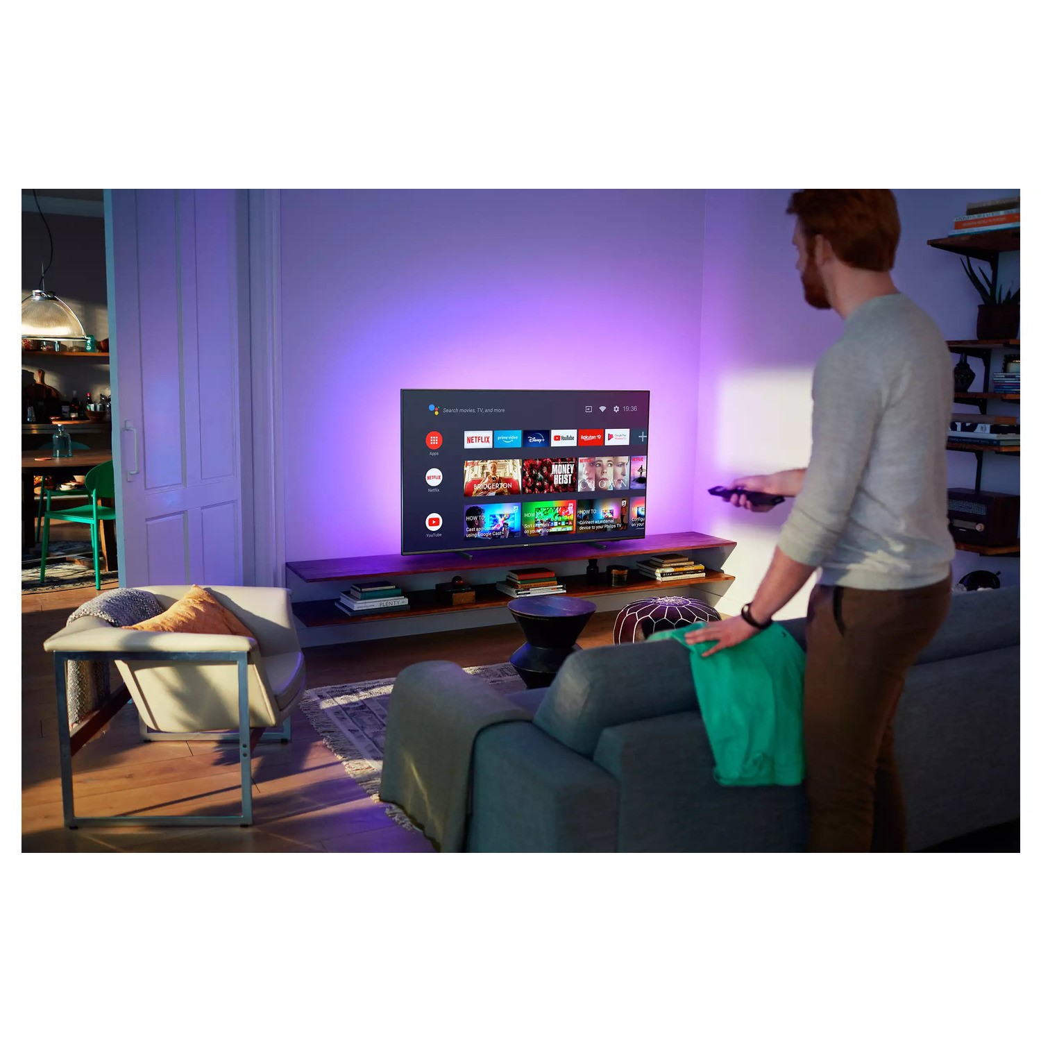 Philips PUS7906 65 Inch 4K Ambilight Dolby Atmos & Dolby Vision Android