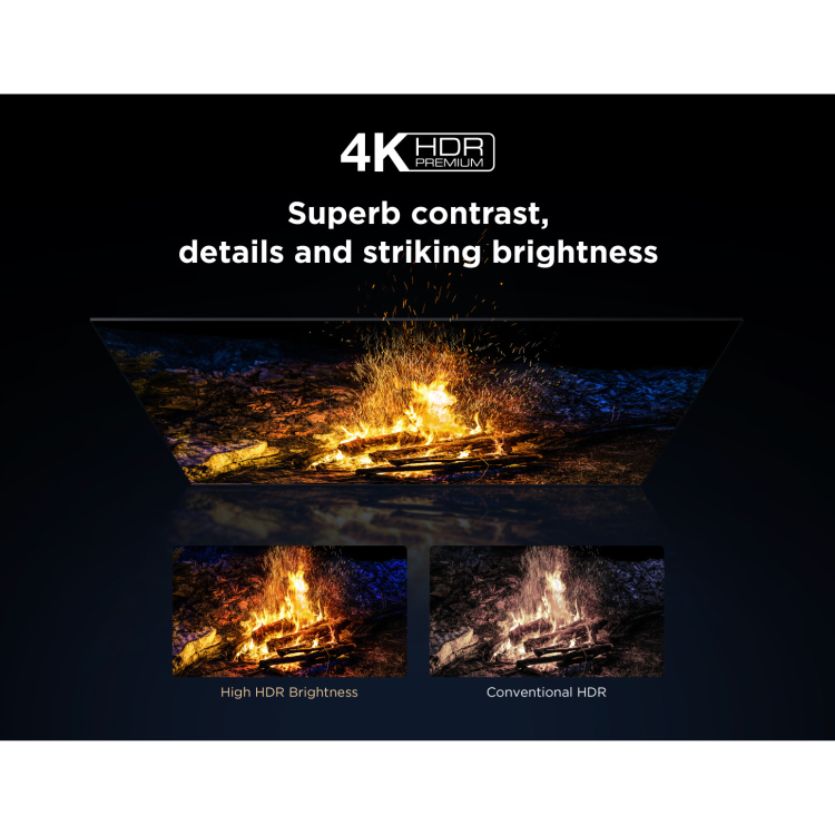 TCL 65Q6C-UK 65" 4K QD-Mini LED Smart Google TV – 144Hz Dolby Vision IQ Game Master