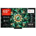 65Q7C-UK TCL 65Q7C-UK 65-Inch Premium QD-Mini LED 4K HDR Smart TV  144Hz Bang & Olufsen Audio & Google TV