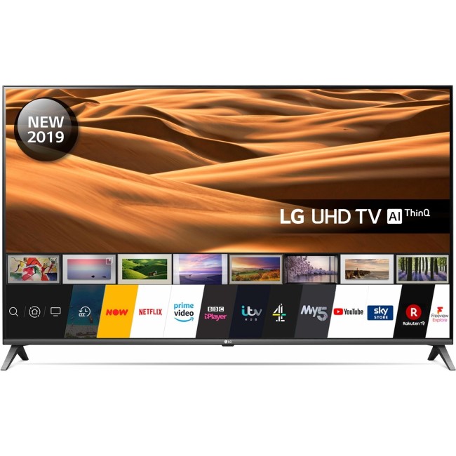 Refurbished LG 65" 4K Ultra HD with HDR10 Pro  LED Freeview Play Smart TV