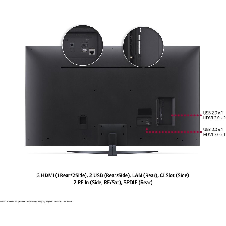 Refurbished LG 8100 Series 65" 4K Ultra HD with HDR10 LED Freesat HD Smart TV