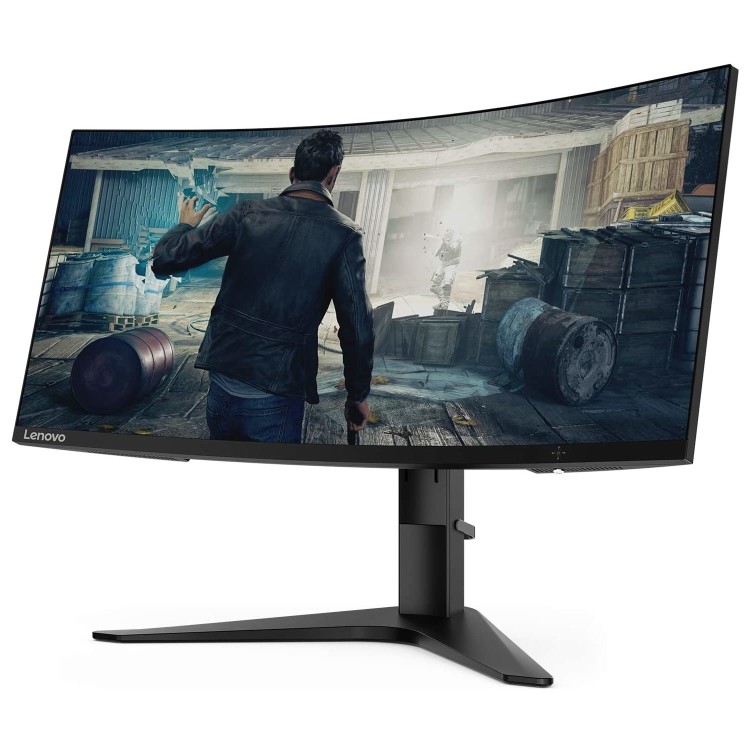 Refurbished Lenovo G34w-10 34" Ultra-Wide Curved Gaming Monitor