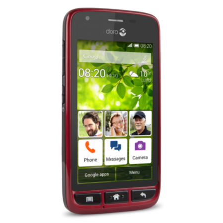 Doro Liberto 820 Mini Ruby 4" 4GB 3G Unlocked & SIM Free
