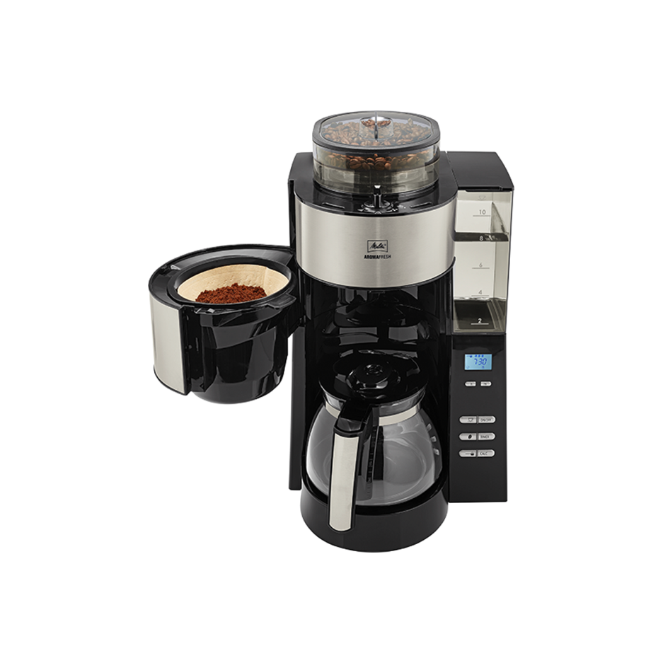 Melitta 6760642 Aromafresh Grind and Brew Filter Coffee Machine