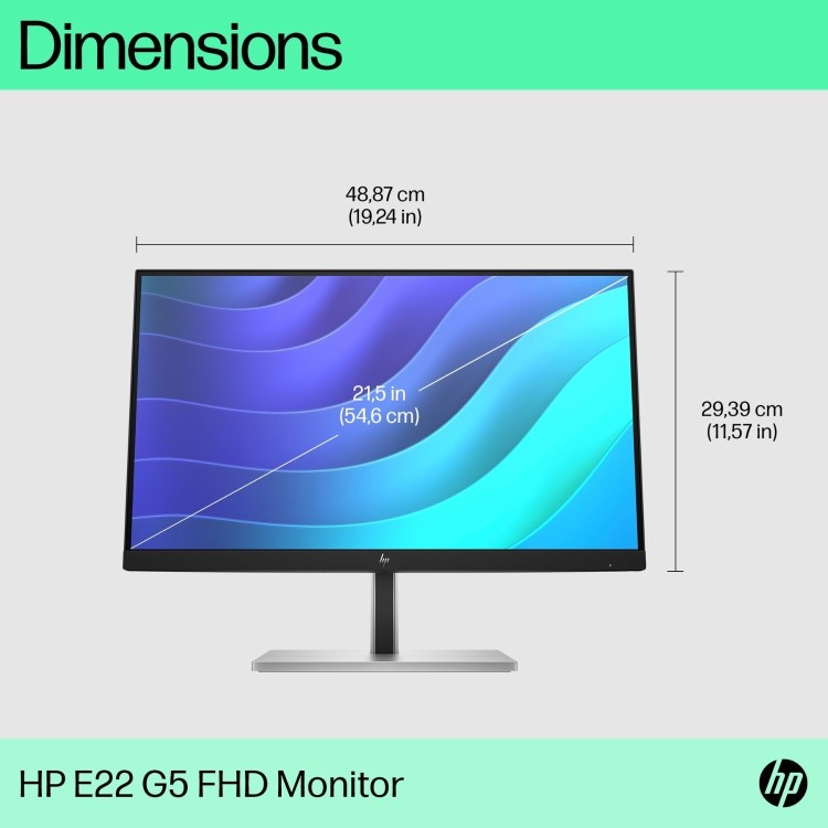 HP E22 G5 21.5" Full HD IPS Monitor