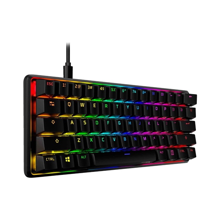 HP HyperX Alloy Origins 60 Mechanical RGB Wired Gaming Keyboard - Black