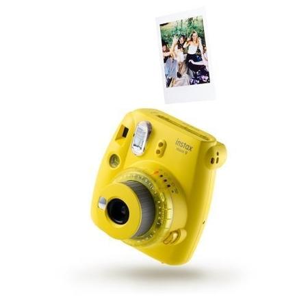 Fujifilm Instax Mini 9 Clear Yellow + 10 shots