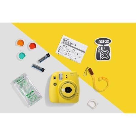 Fujifilm Instax Mini 9 Clear Yellow + 10 shots