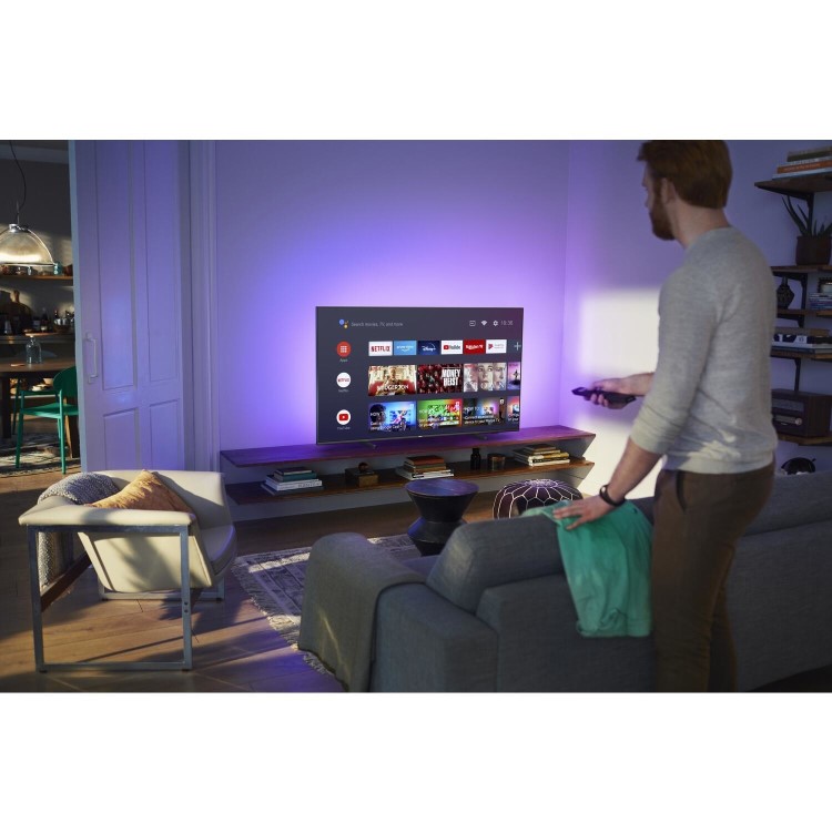 Refurbished Philips Ambilight PUS7906 70" 4K Ultra HD with HDR10+ LED Freeview Play Smart TV