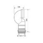 Wirquin Swan Neck Rigid Pan Connector