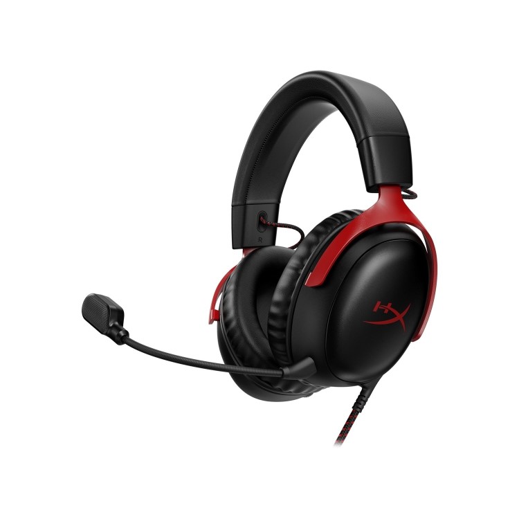 HyperX Cloud III Wired Gaming Headset Black-Red