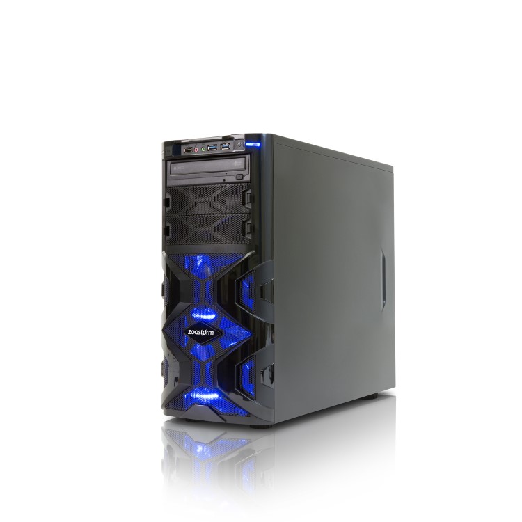 Refurbished StormForce Tornado Core i5-7400 8GB 1TB & 128GB GTX 1060 DVD-RW Windows 10 Gaming Desktop