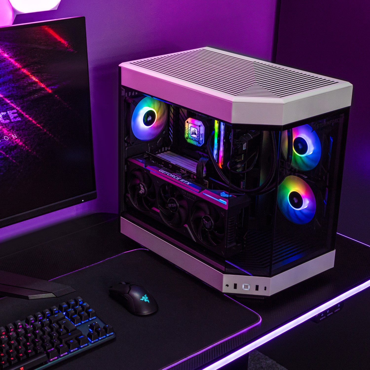 Stormforce Windows Background Stormforce Prism Intel Core i7 32GB 2TB RTX 4090 Windows 11 Desktop ...