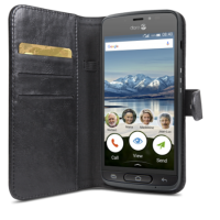 Doro 8040 Wallet Case Black