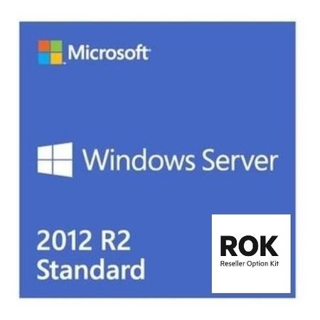 HPE Proliant Windows Server 2012 R2 Standard Multi-Lingual 2 CPU OEM DVD-ROM ROK