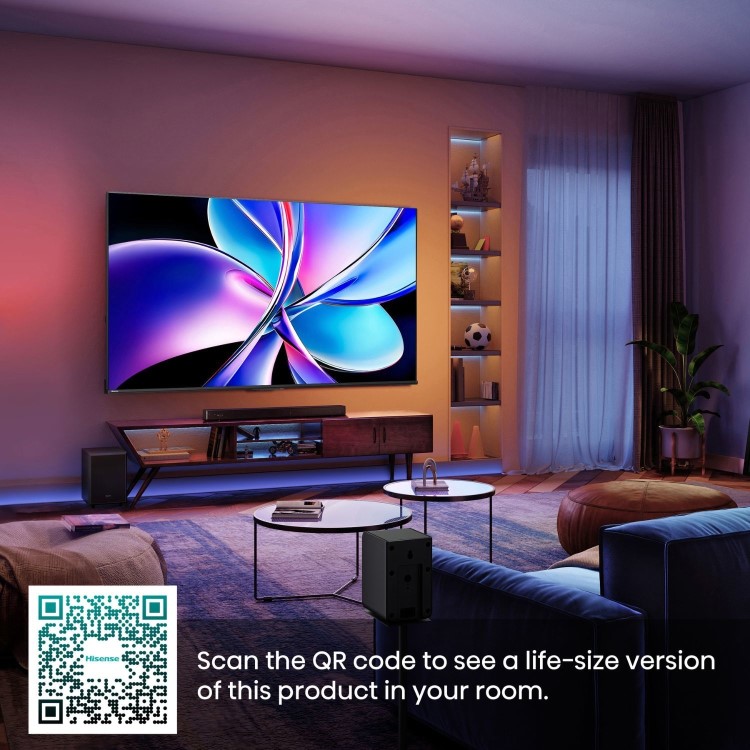 Hisense E78QTUK PRO 75 inch Smart 4K Ultra HD QLED TV