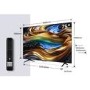 TCL 75P755K 75-Inch 4K QLED Smart TV  HDR10+ Dolby Vision & Google TV