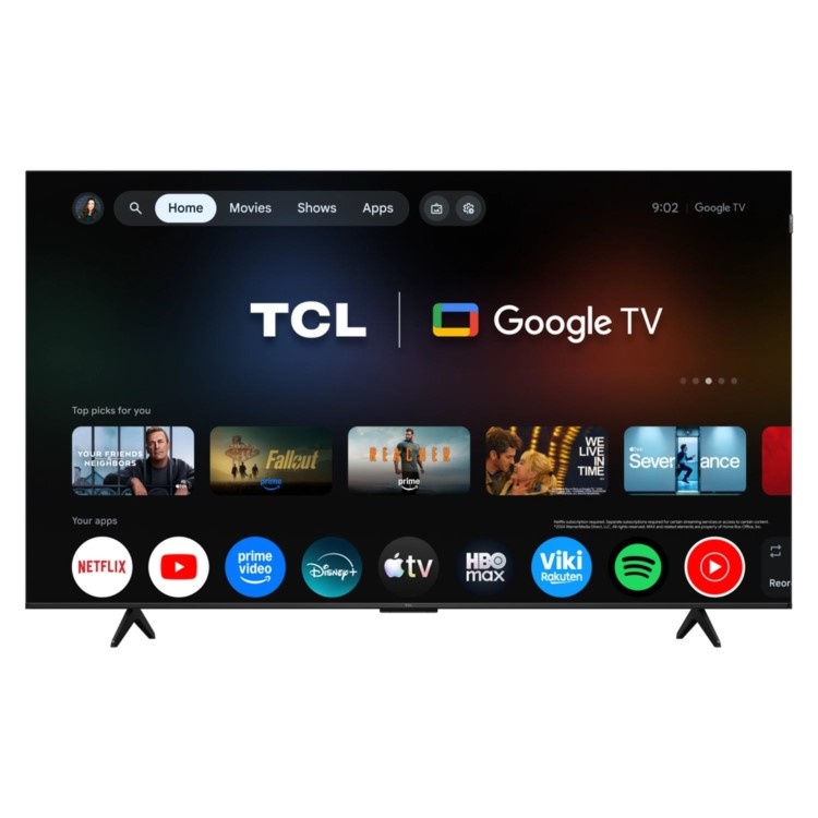 TCL 75P7L-UK 75" QLED 4K Smart TV – Ultra Large 75 Inch HDR Google TV with Dolby Vision & Immersive Cinematic Picture Quality