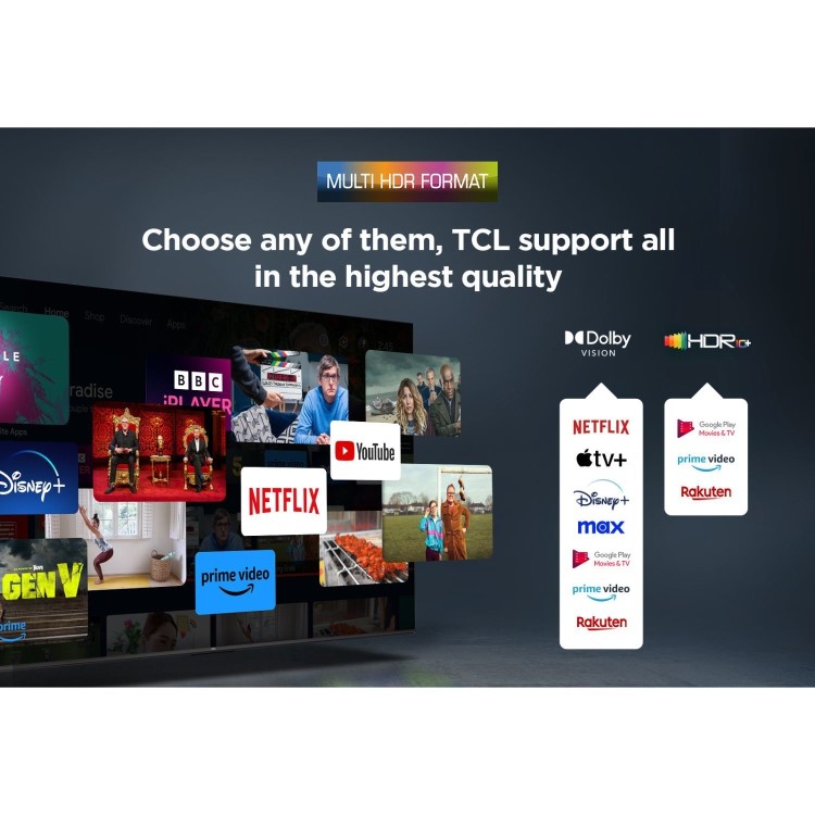 TCL T8C 85 inch 4K Ultra HD QLED Smart Google TV
