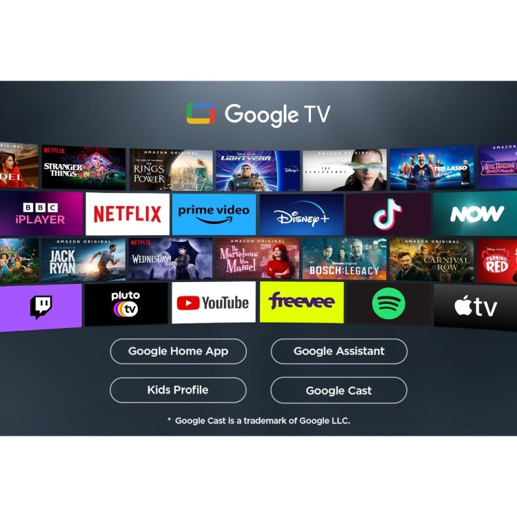 TCL T8C 85 inch 4K Ultra HD QLED Smart Google TV