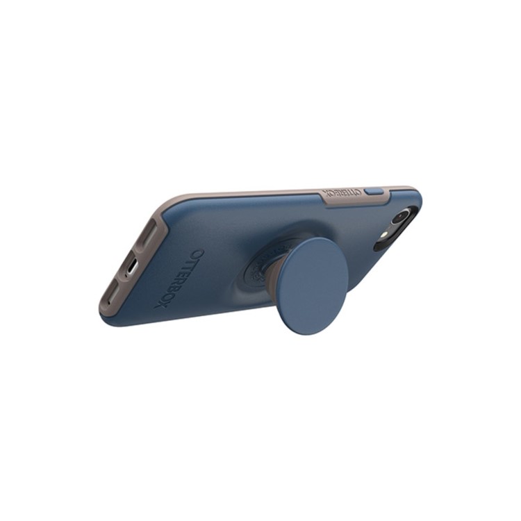 OtterBox Otter+Pop Symmetry PopSocket Case - iPhone 7/8 - Go To Blue