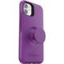 GRADE A1 - OtterBox Otter and Pop Symmetry PopSocket Case - iPhone 11 - Lollipop Purple