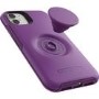 GRADE A1 - OtterBox Otter and Pop Symmetry PopSocket Case - iPhone 11 - Lollipop Purple