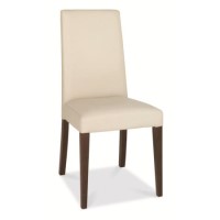 Bentley Designs Akita Faux Leather Pair of Dining Chairs
