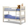 Julian Bowen Barcelona Bunk Bed in Stone White