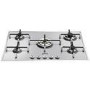 Smeg PX750 Linea 74cm Stainless Steel Ultra Low Profile 5 Burner Gas Hob