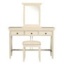 GRADE A3 - Savannah Solid Acacia Wood Dressing Table in Ivory
