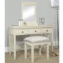 GRADE A3 - Savannah Solid Acacia Wood Dressing Table in Ivory