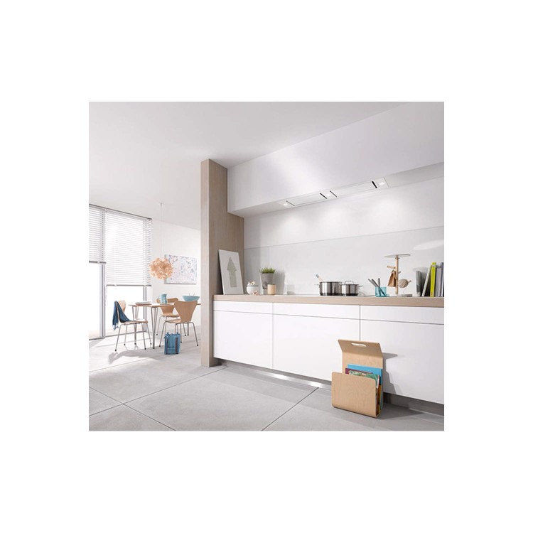 GRADE A3 - Miele DA2620 120cm Wide Canopy Hood Brilliant White