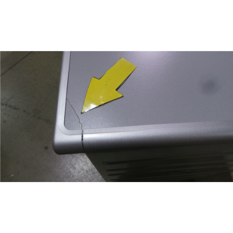 GRADE A3 - Candy GCC580NBS-80 8kg Condenser Freestanding Tumble Dryer Silver