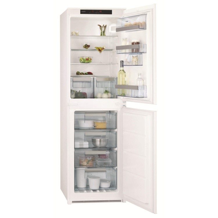 GRADE A3 - AEG SCN71800S1 50-50 Integrated Fridge Freezer