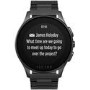 Box Open Vector Luna Unisex Smart Watch - Black Case with Black Bracelet