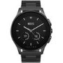 Box Open Vector Luna Unisex Smart Watch - Black Case with Black Bracelet