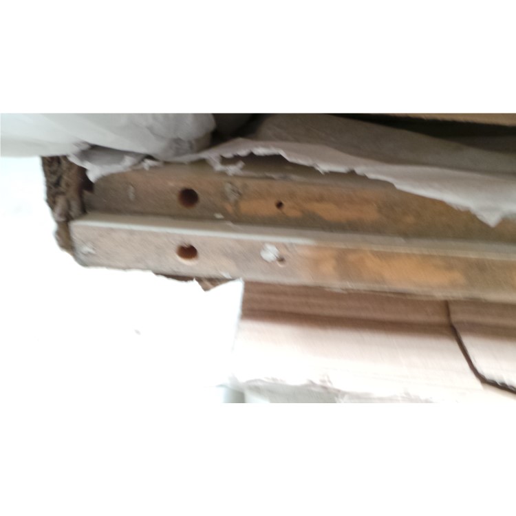 GRADE A2 - Hamilton 2 Door 2 Drawer Wardrobe in Cream and Pine