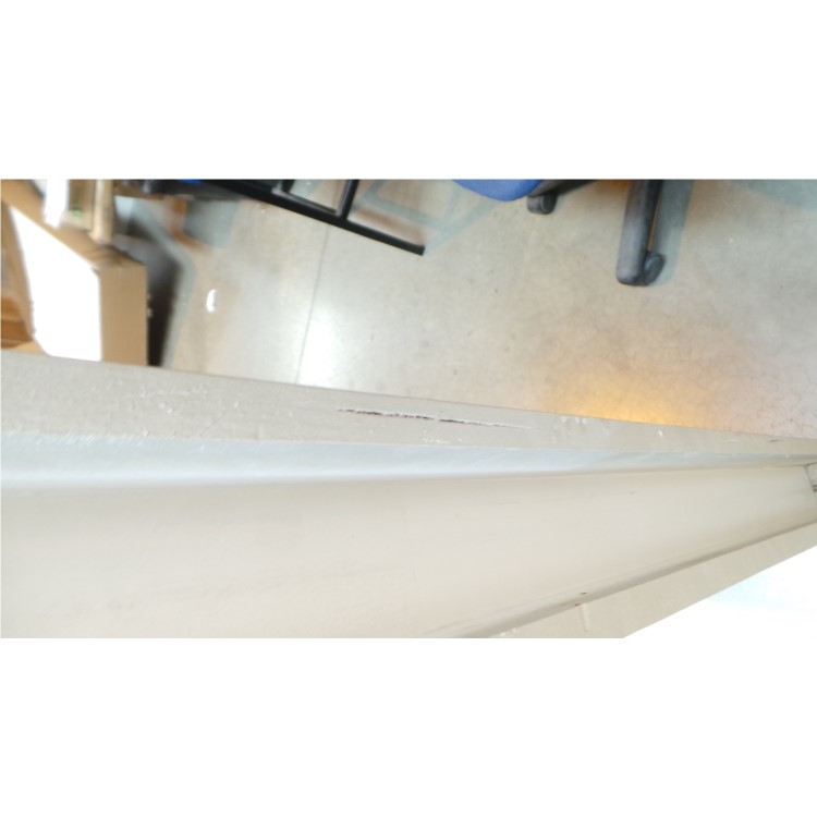 GRADE A3 - Loire Grey and Oak Kingsize Bed Frame