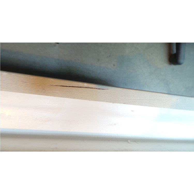 GRADE A3 - Loire Grey and Oak Kingsize Bed Frame