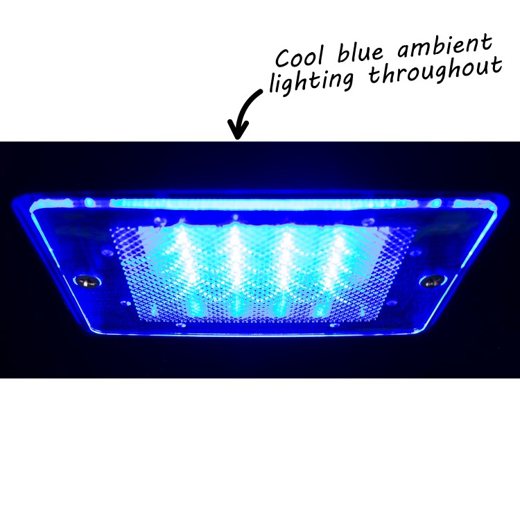 electriQ 60cm Wide 51 Bottle Dual Zone Wine Cooler - Stainless Steel/Black