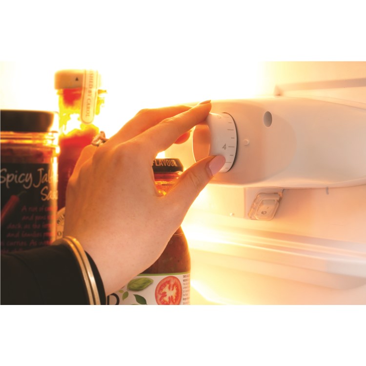 Hotpoint NRFAA50S Ice Diamond Freestanding Fridge Freezer Silver