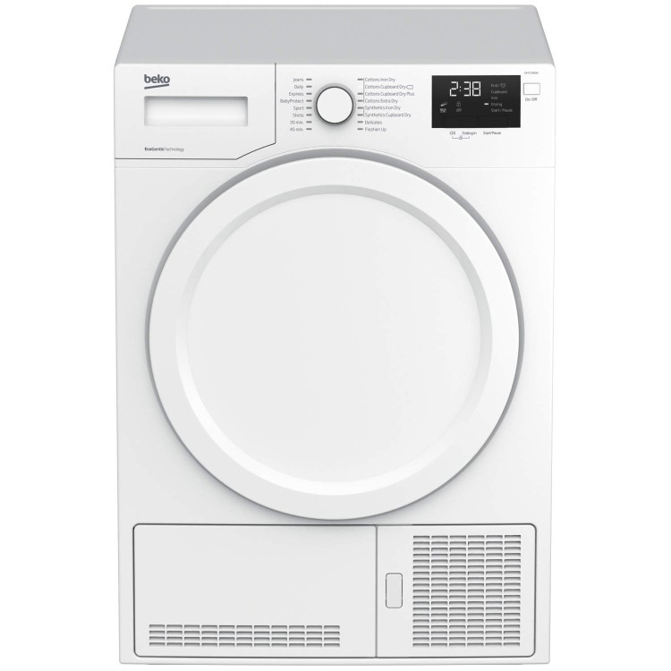 Beko DHY7340W 7kg A++ Freestanding Heat Pump Condenser Tumble Dryer - White