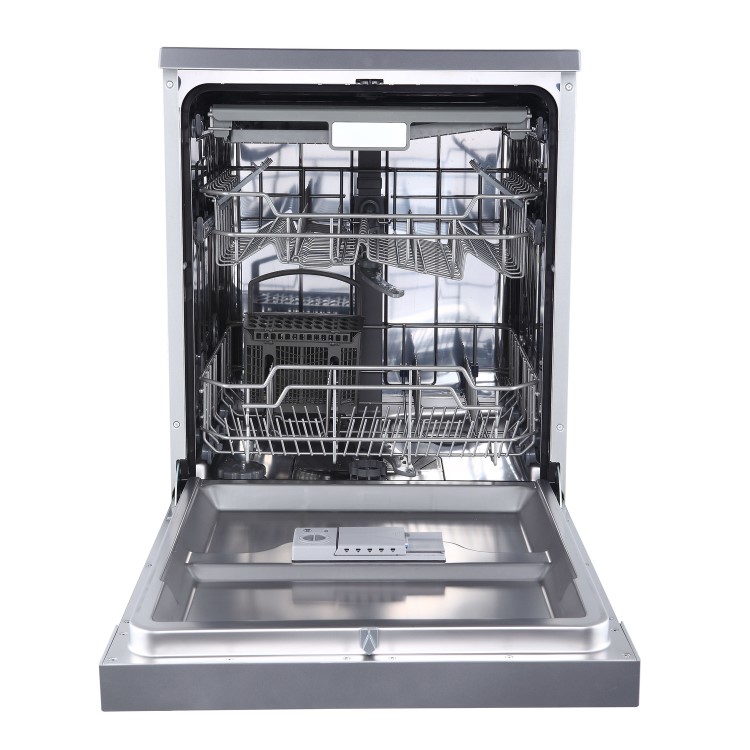 electriQ 15 Place Freestanding Dishwasher - Stainless Steel