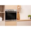 Refurbished Indesit Aria IFW6330BL 60cm Single Built In Electric Oven Black